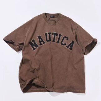 Футболка Nautica washed big logo